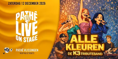 de k3 tributeband – alle kleuren