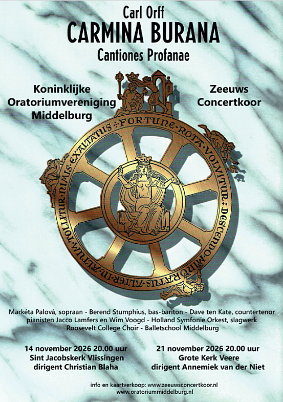 Zeeuws Concertkoor: Carmina Burana in Vlissingen